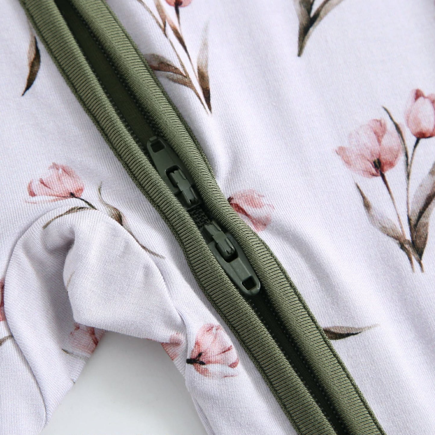May Flowers Zippered Sleepers