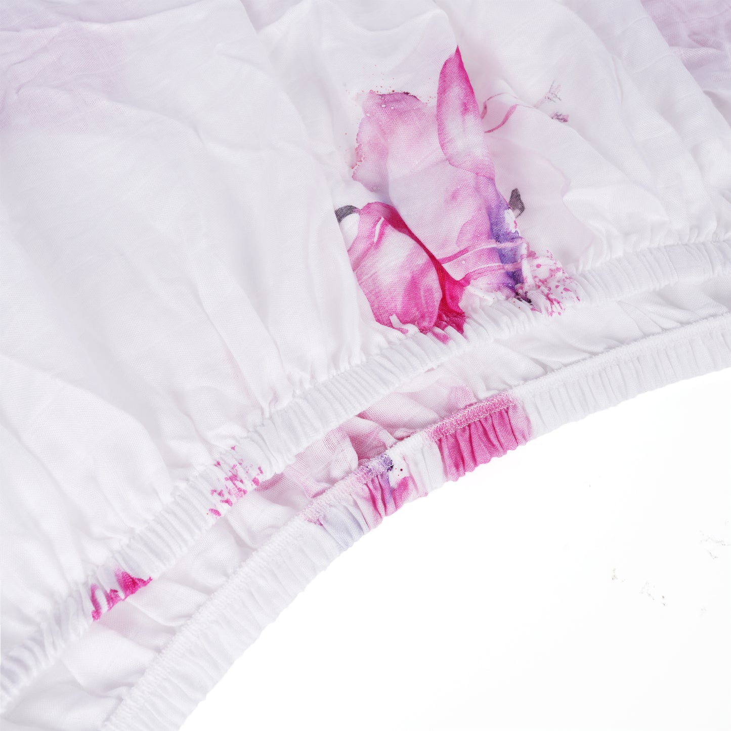 Classic Flamingo Bamboo Crib Sheet