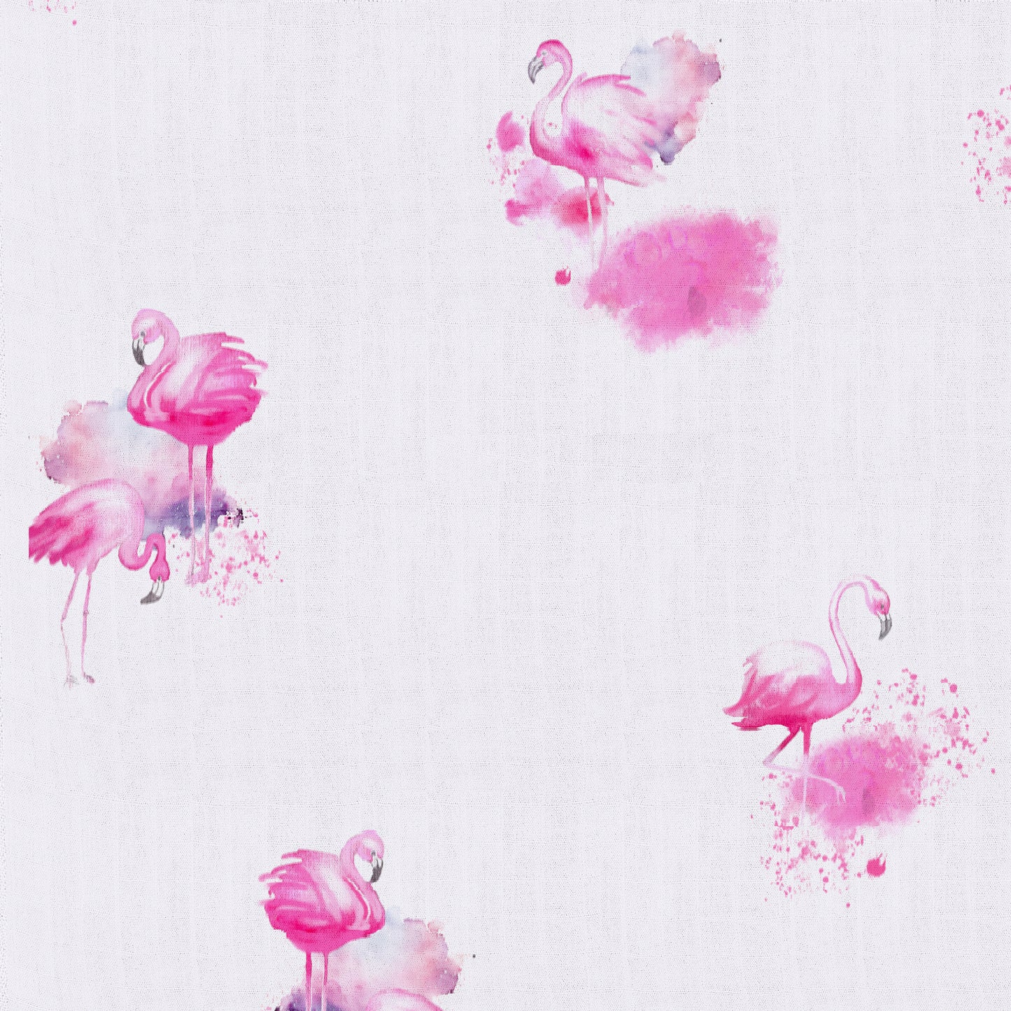 Classic Flamingo Bamboo Crib Sheet