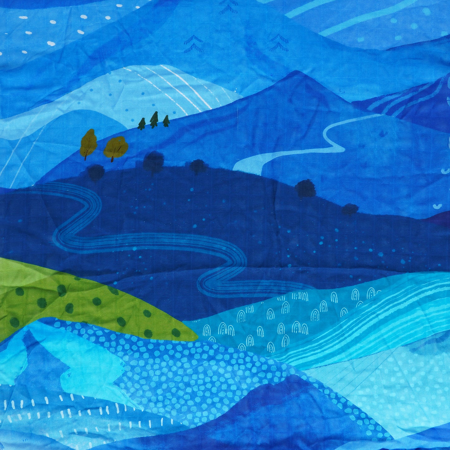 Blue Ridge Bamboo Crib Sheet