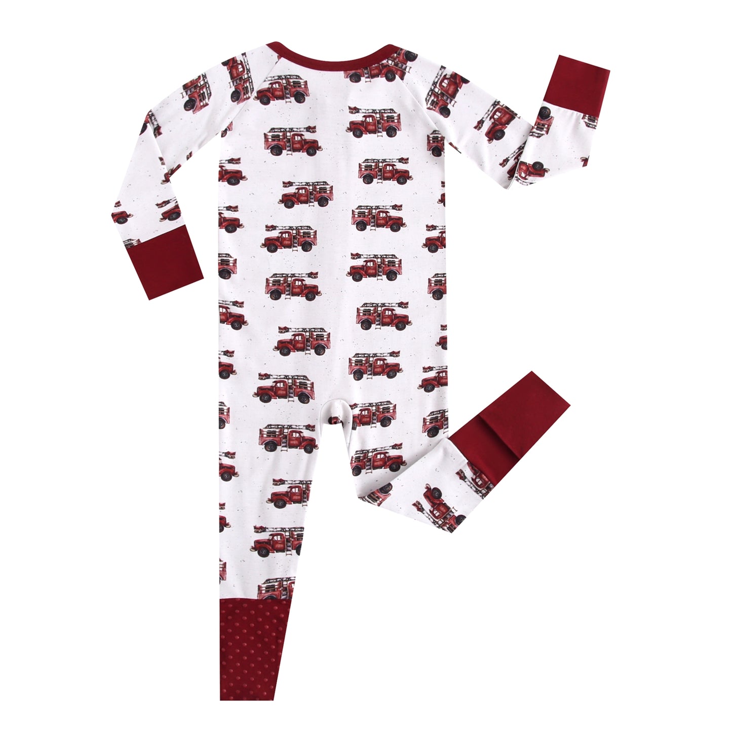 Vintage Fire Engine Zippered Sleeper