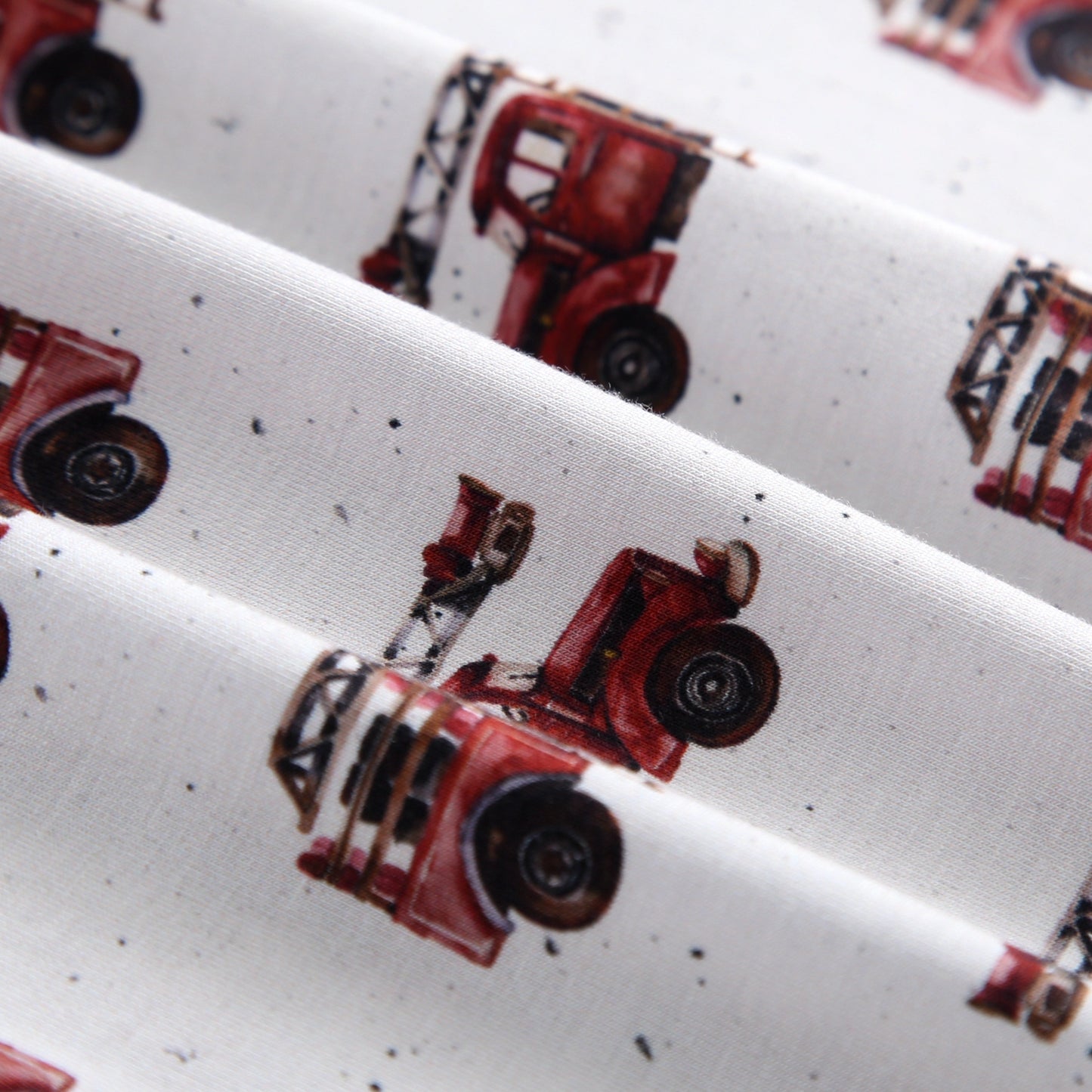 Vintage Fire Engine Zippered Sleeper