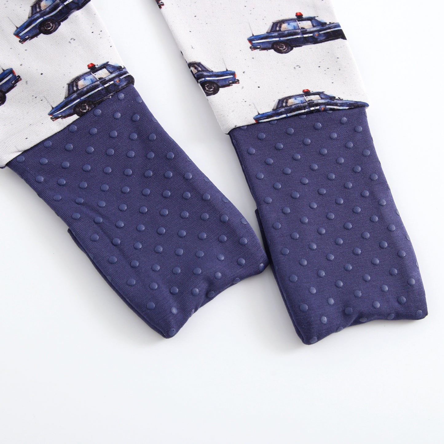 Vintage Police Car Zippered Sleeper