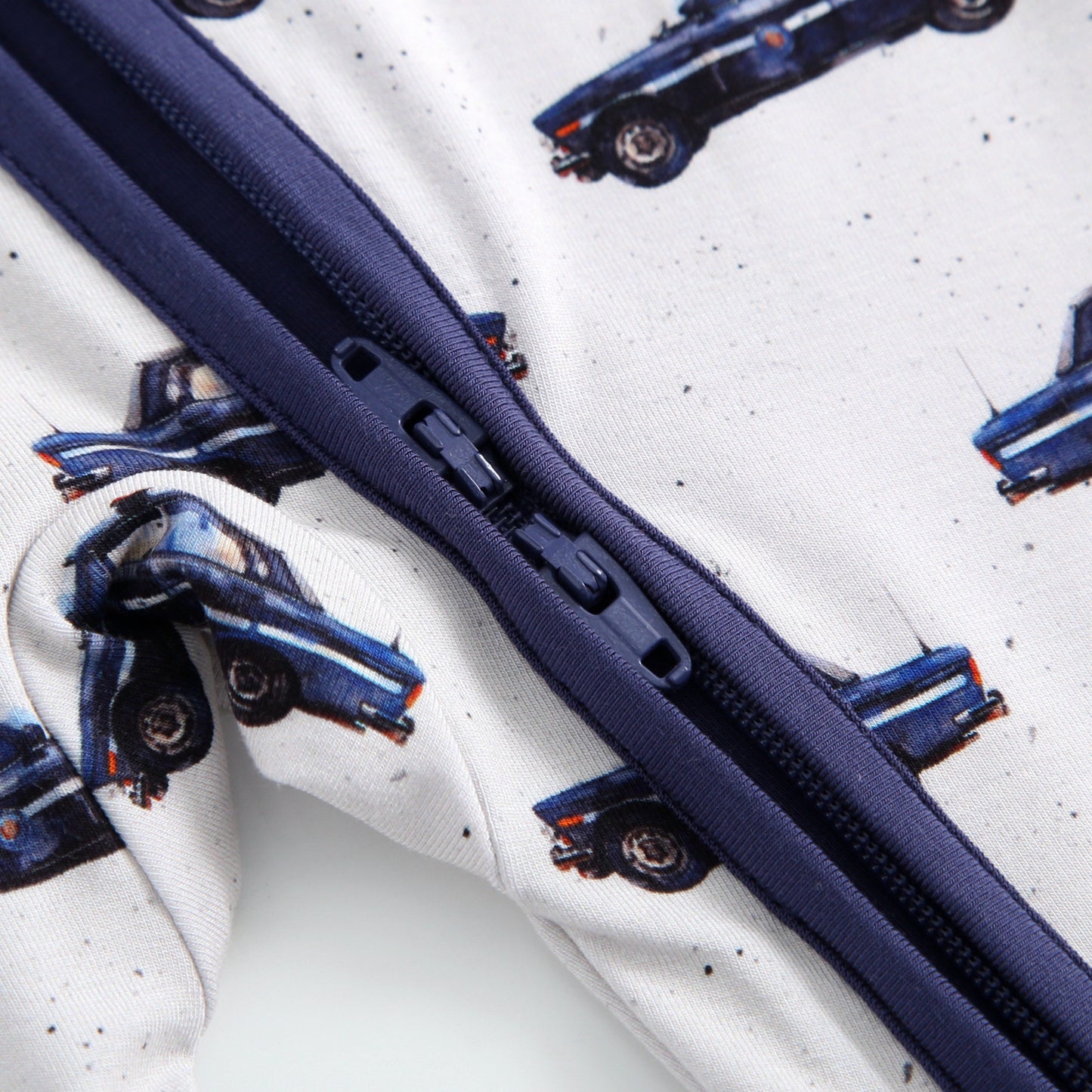 Vintage Police Car Zippered Sleeper
