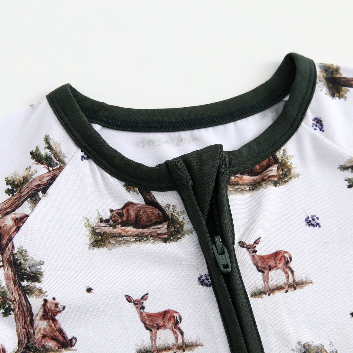 Woodland Creatures Zippered Sleeper