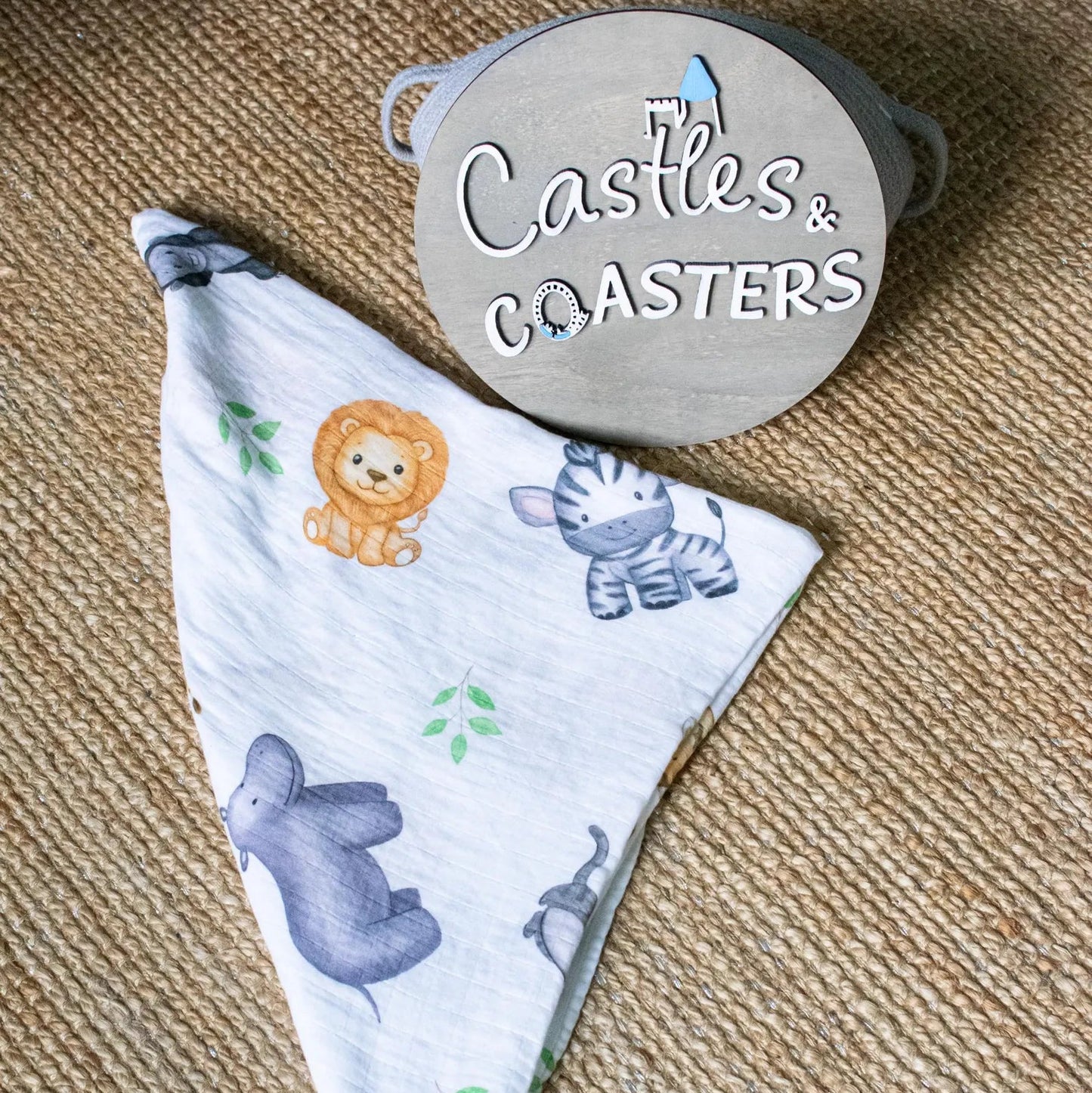 Adorable Animal Kingdom Swaddle
