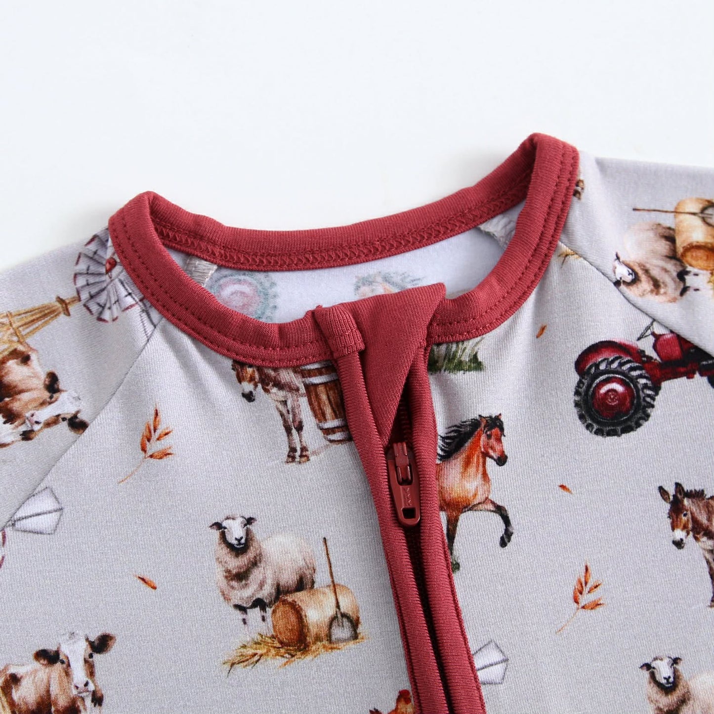 Barnyard Buddies Zippered Sleepers