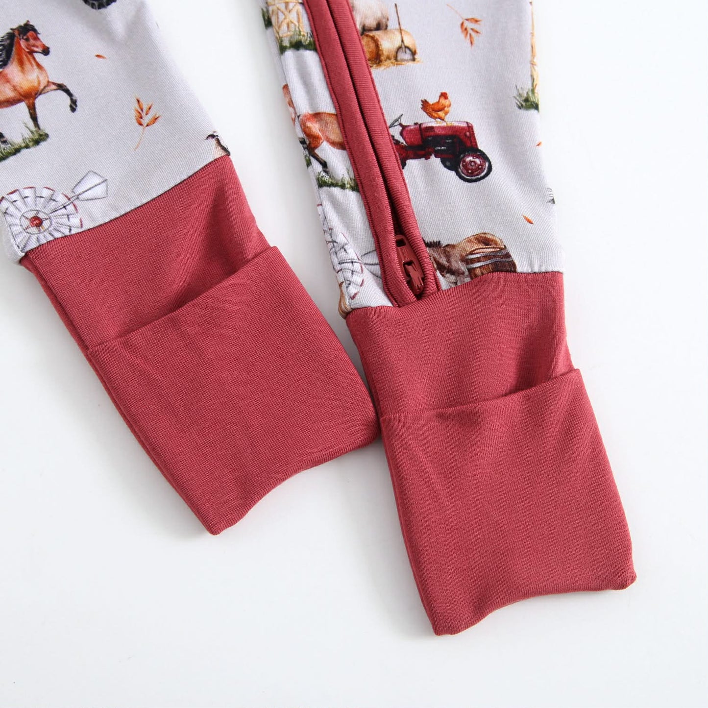 Barnyard Buddies Zippered Sleepers