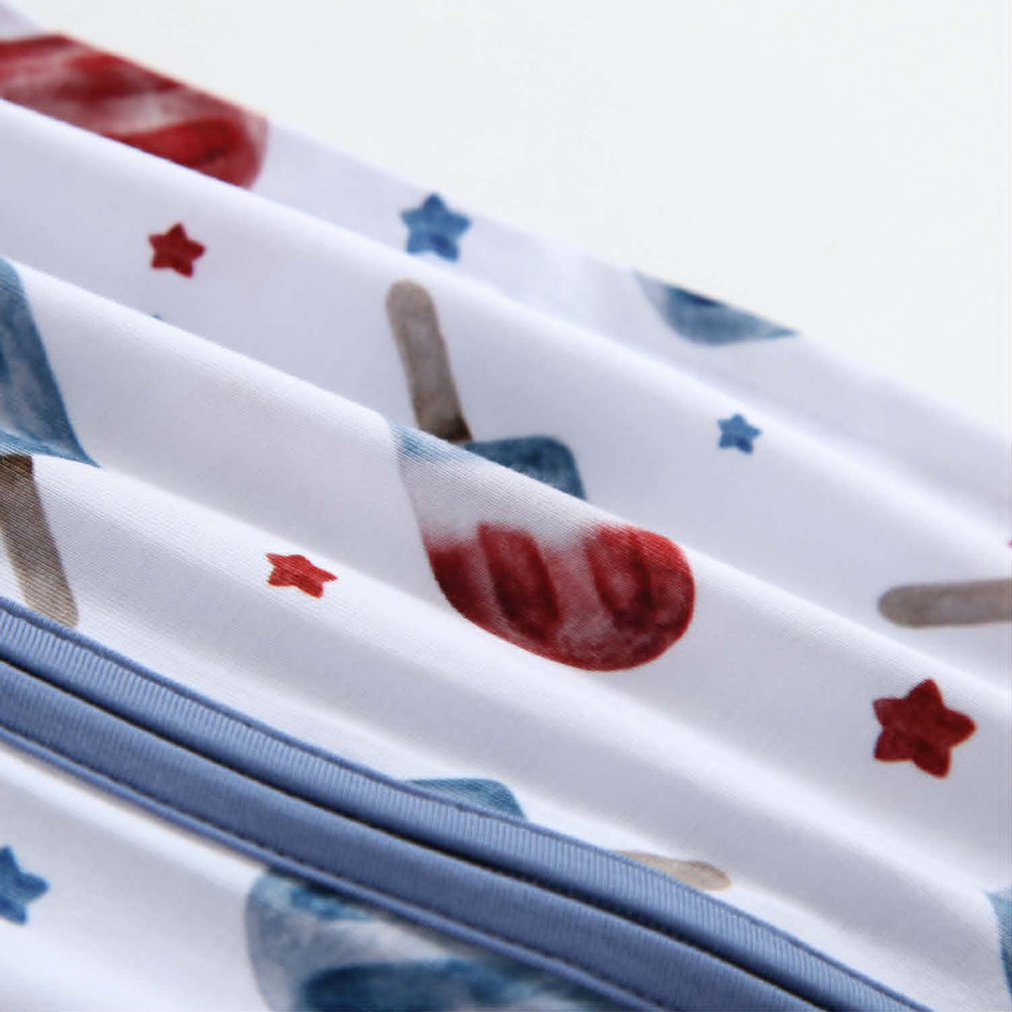 Patriotic Pops Zippered Sleepers