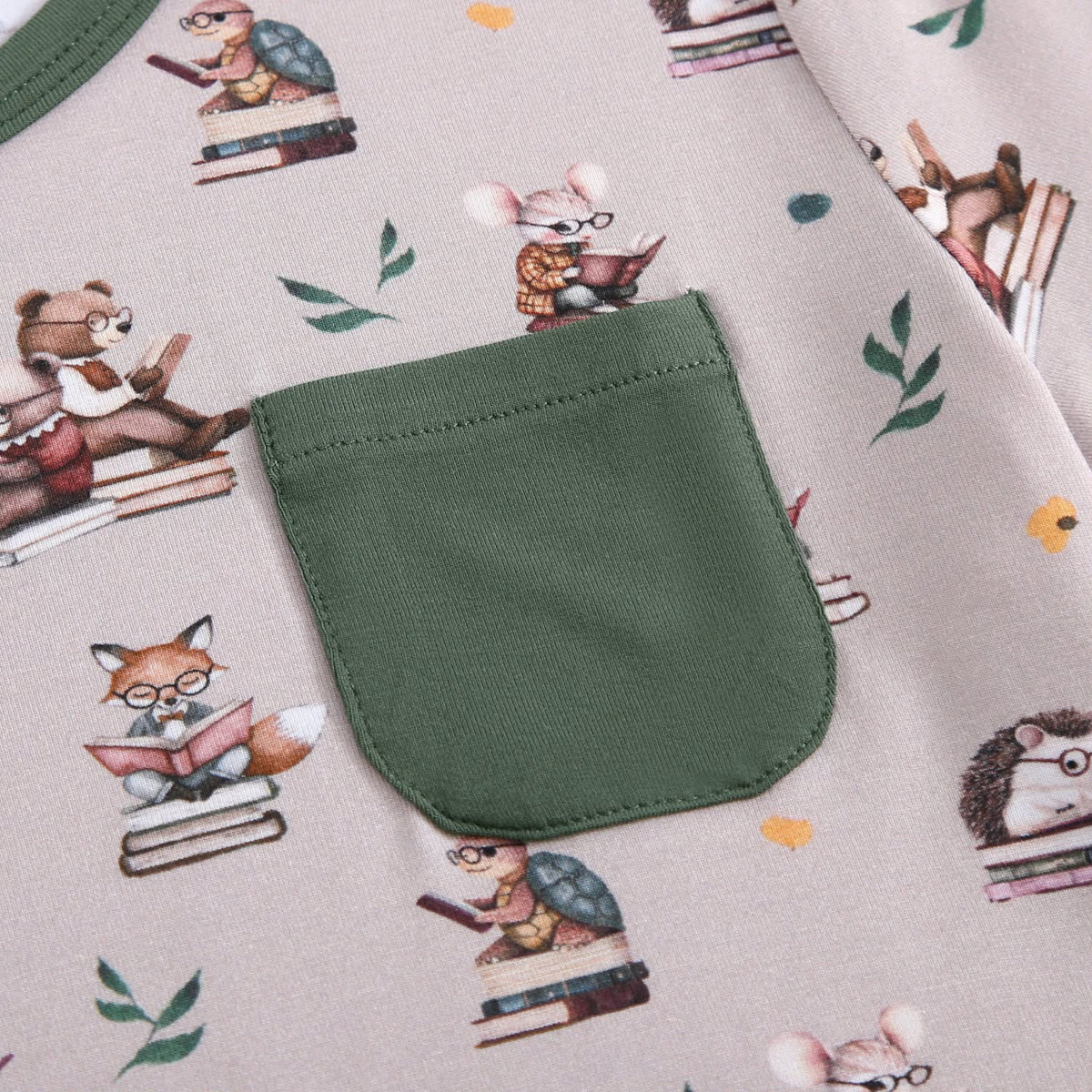 Forest Fables Pocket Short Sleeve T-Shirt