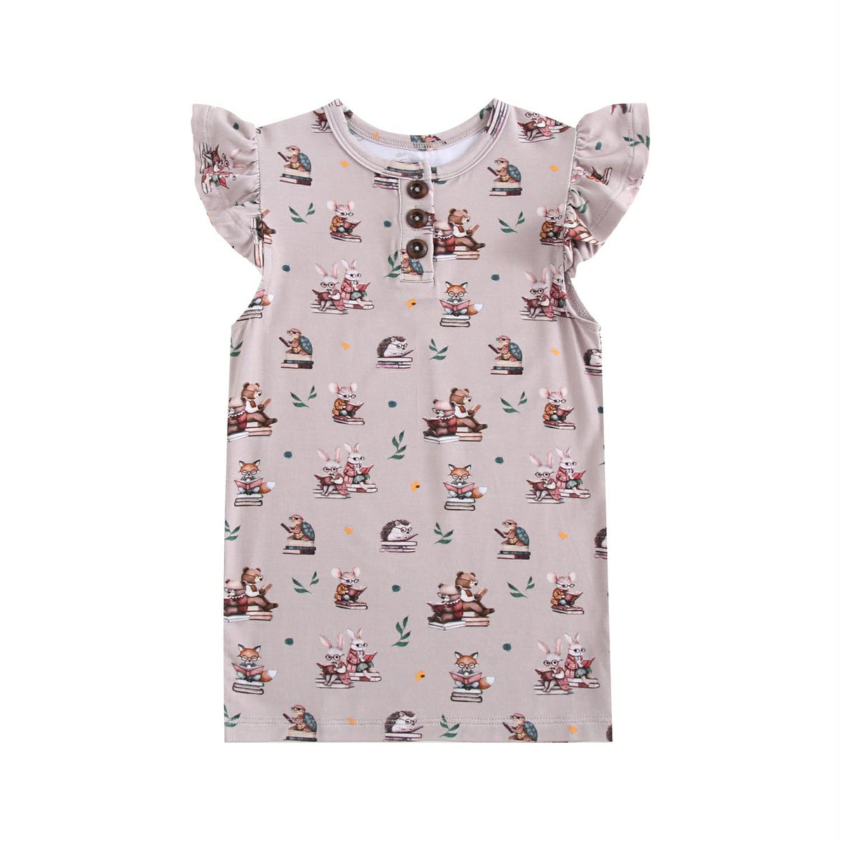 Forest Fables Flutter Sleeve T-Shirt