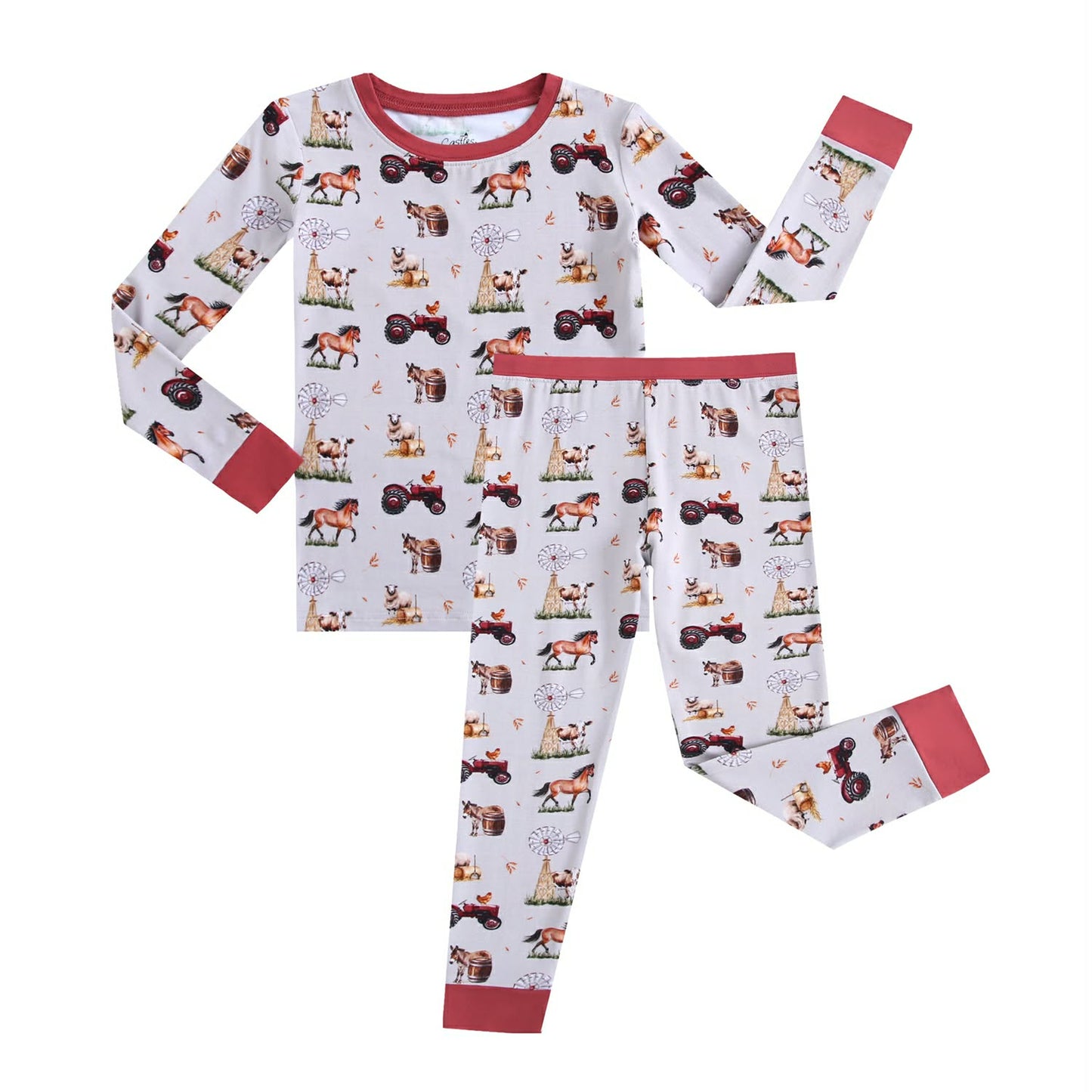 Barnyard Buddies 2 Piece Pajamas