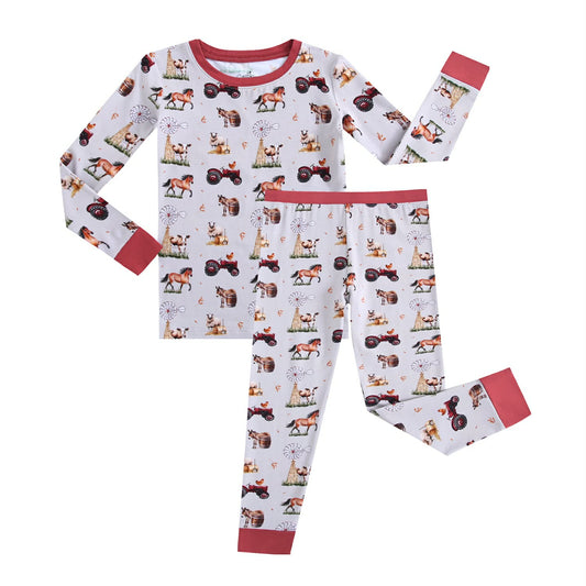 Barnyard Buddies 2 Piece Pajamas