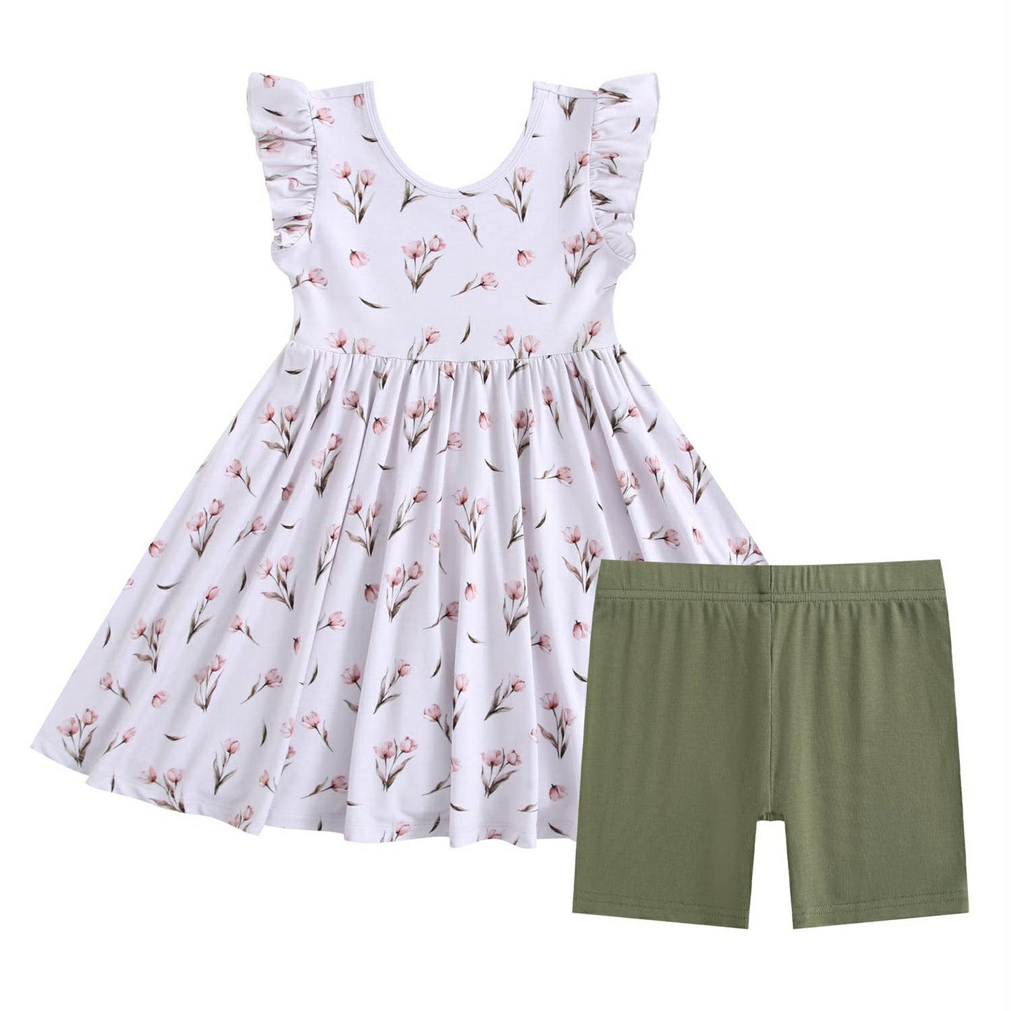 May Flowers Twirl Dress