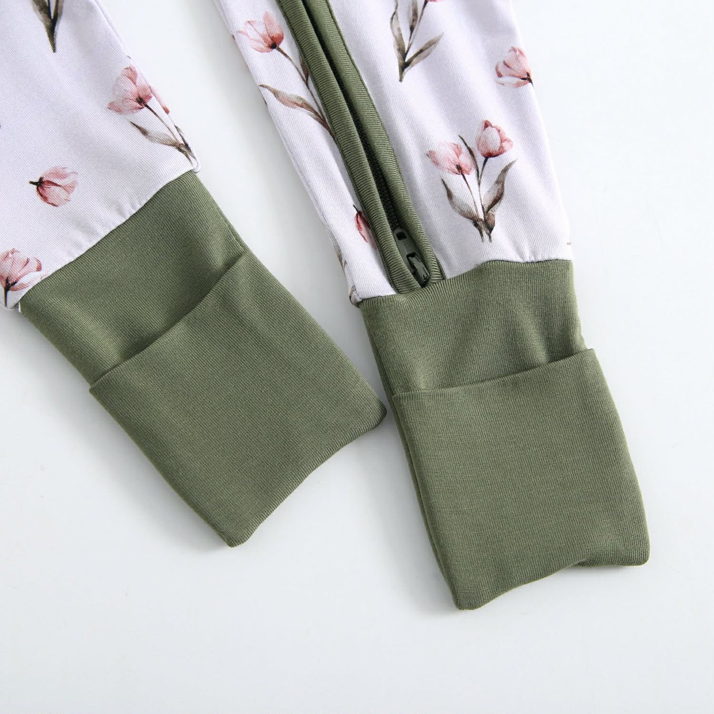 May Flowers Zippered Sleepers