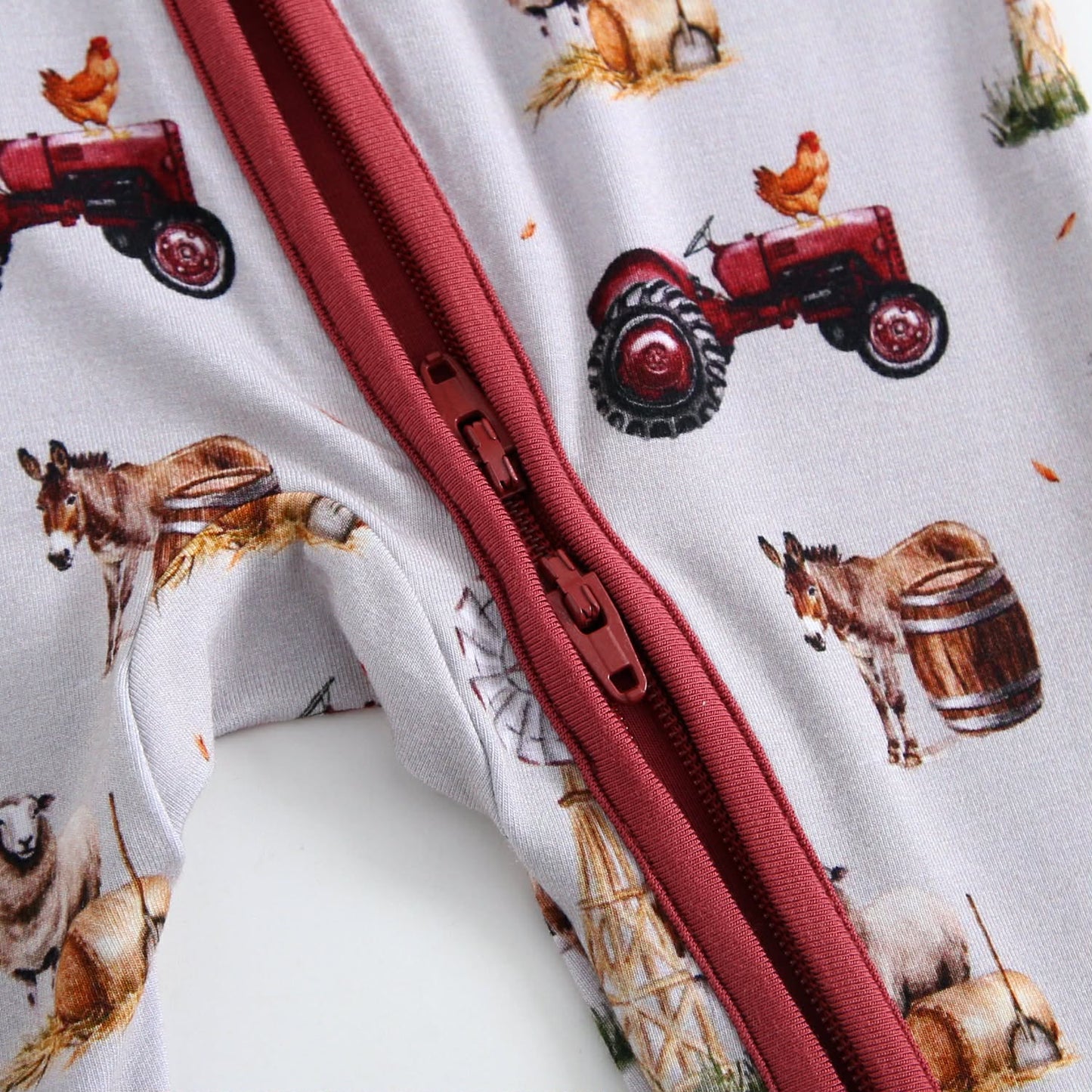 Barnyard Buddies Zippered Sleepers