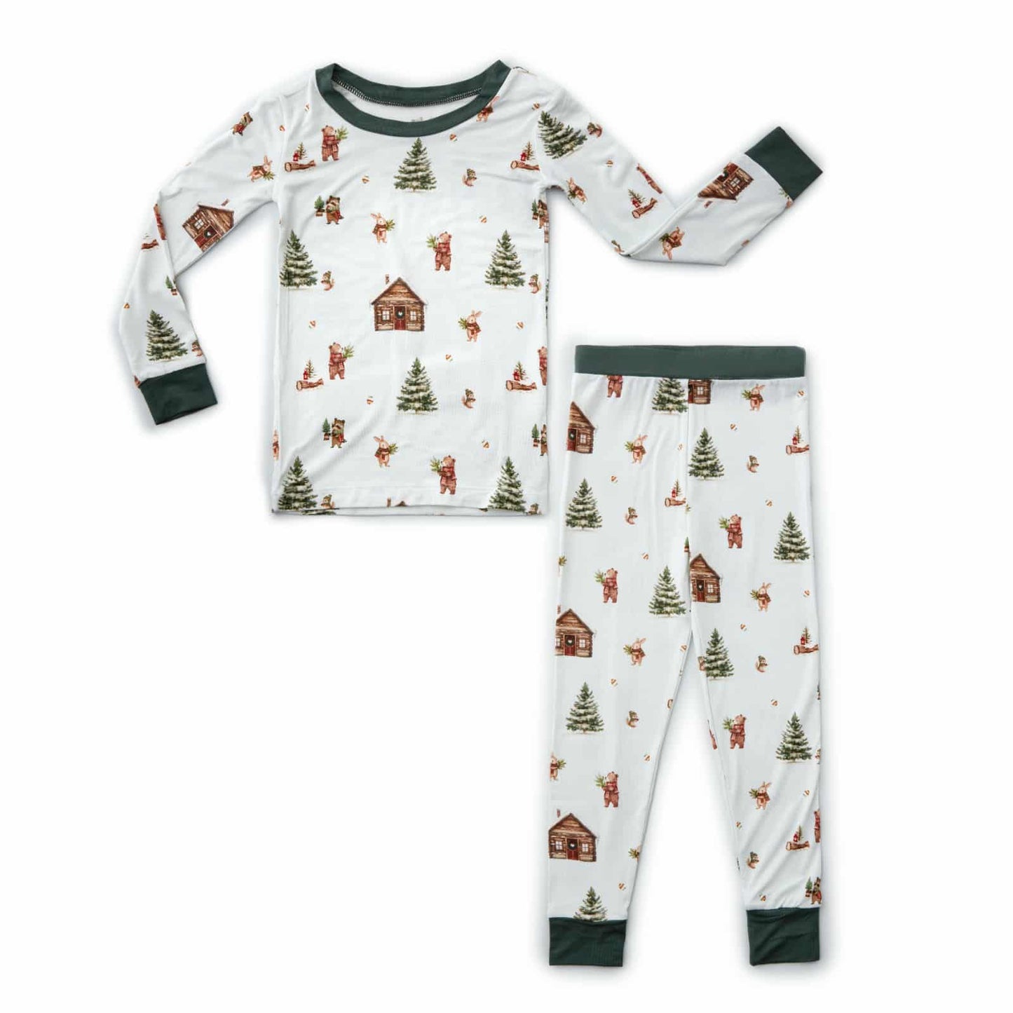 Festive Forest 2 Piece Pajamas