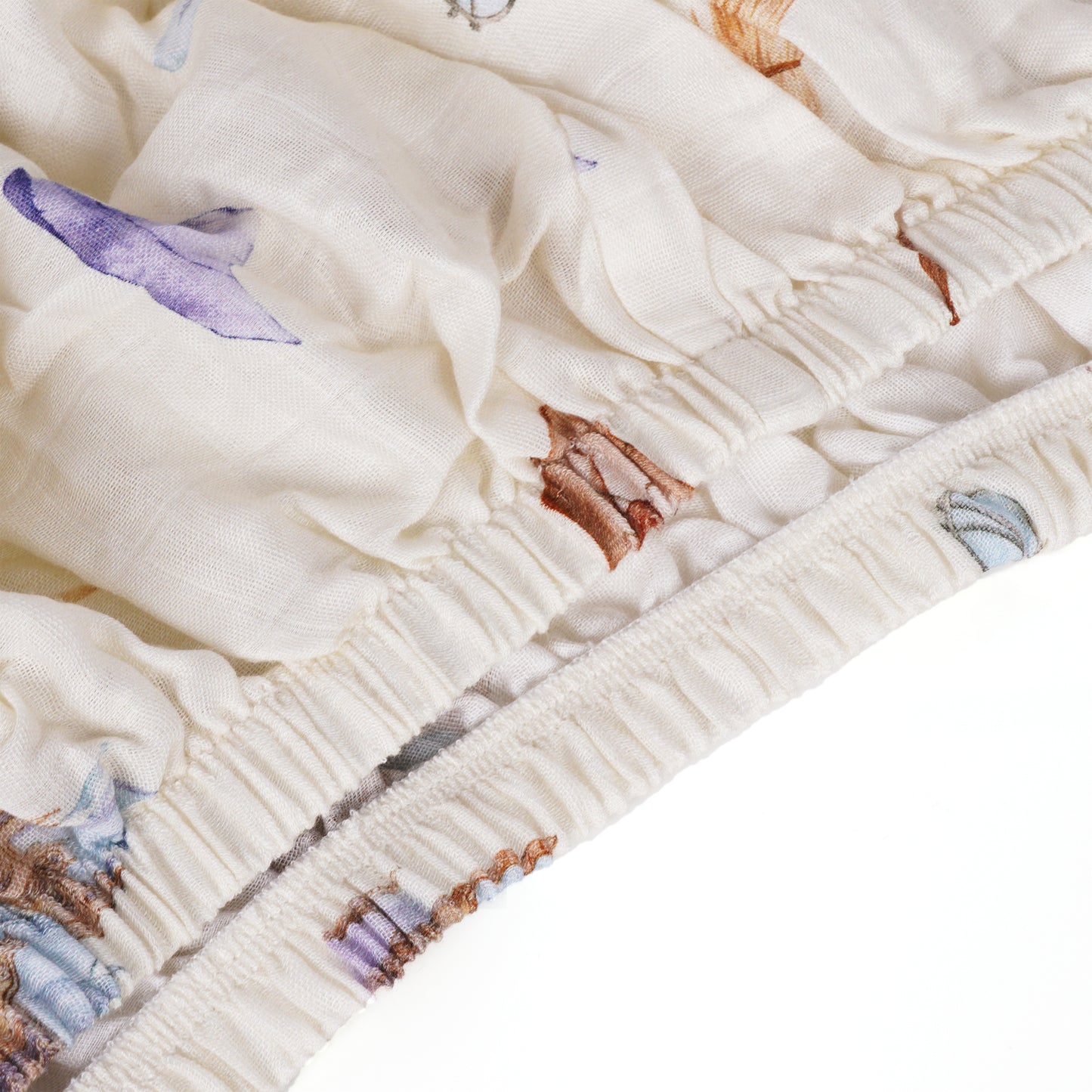 Witches and Wizards Bamboo Crib Sheet