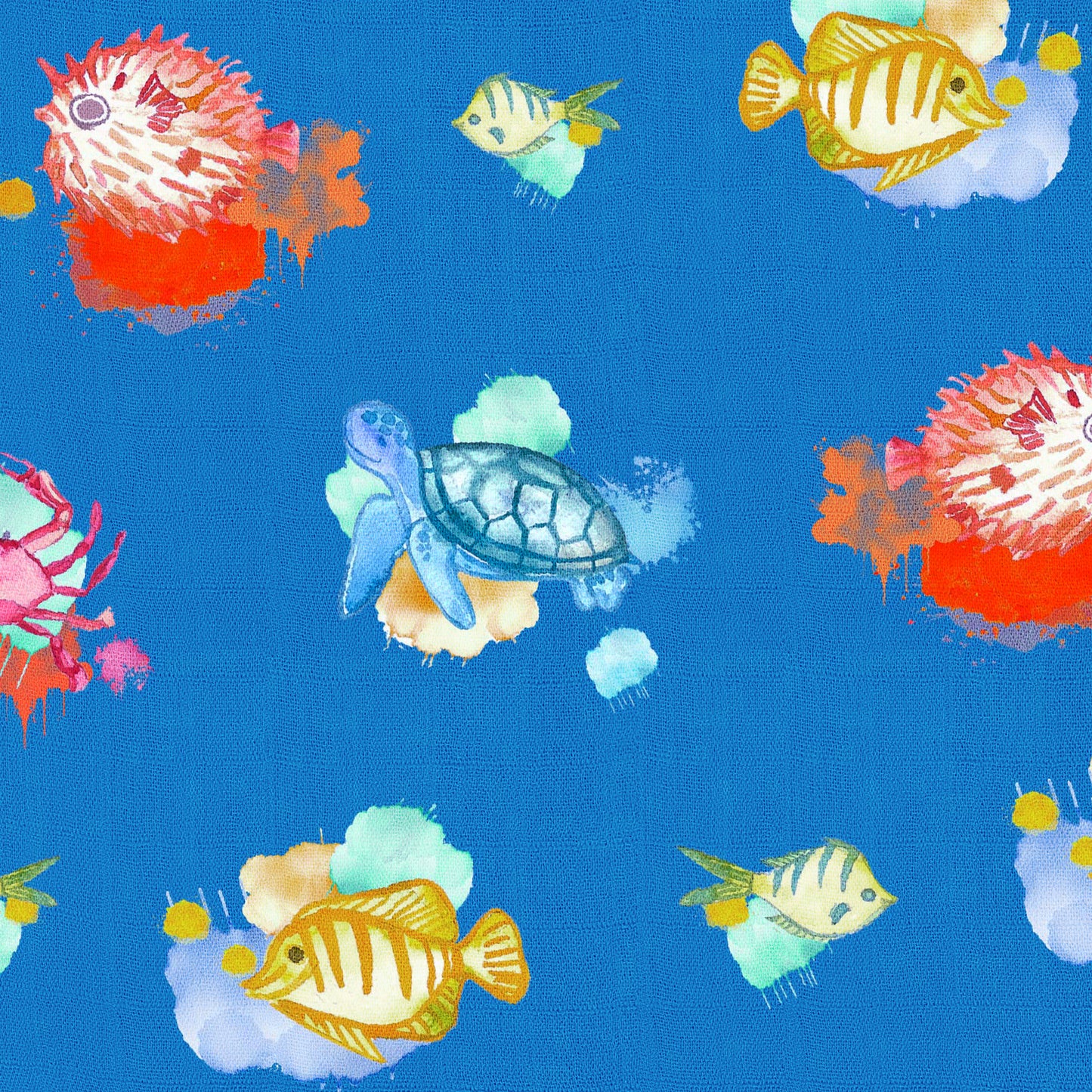 Under The Sea Bamboo Crib Sheet