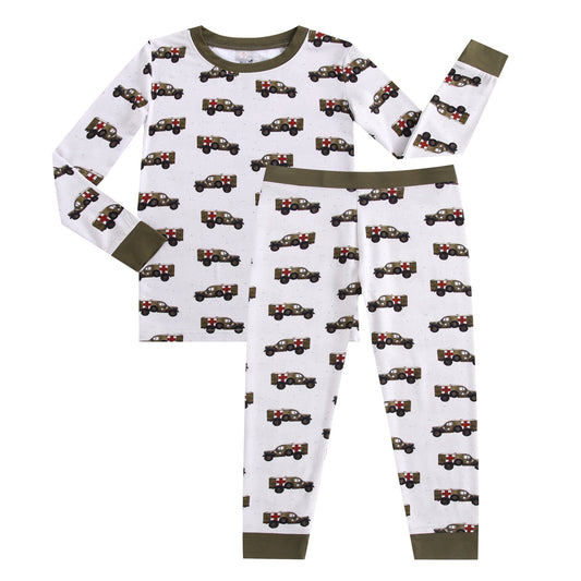 Vintage Medic 2 Piece Pajamas