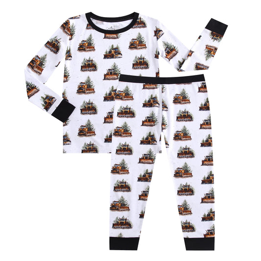 Dozers 2 Piece Pajamas