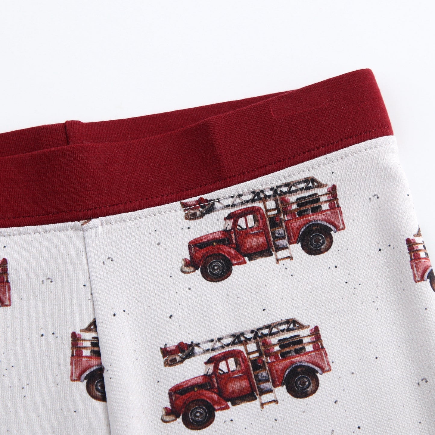 Vintage Fire Engine 2 Piece Pajamas