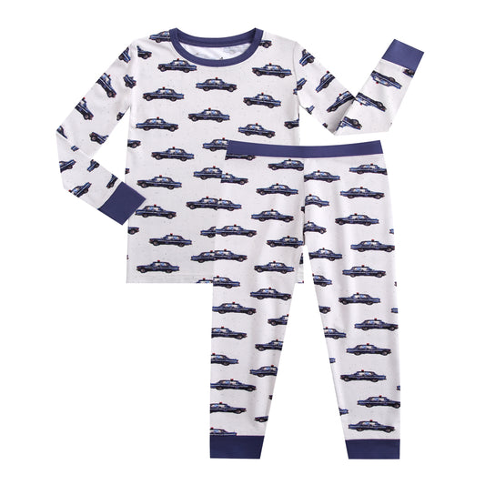 Vintage Police Car 2 Piece Pajamas