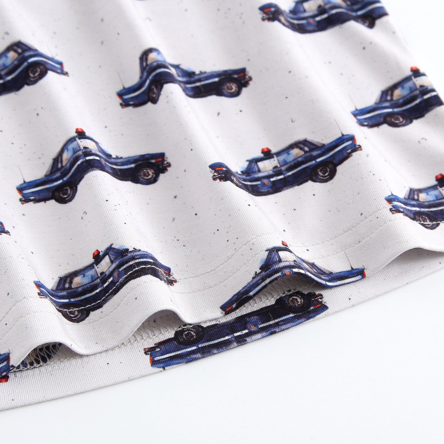 Vintage Police Car 2 Piece Pajamas