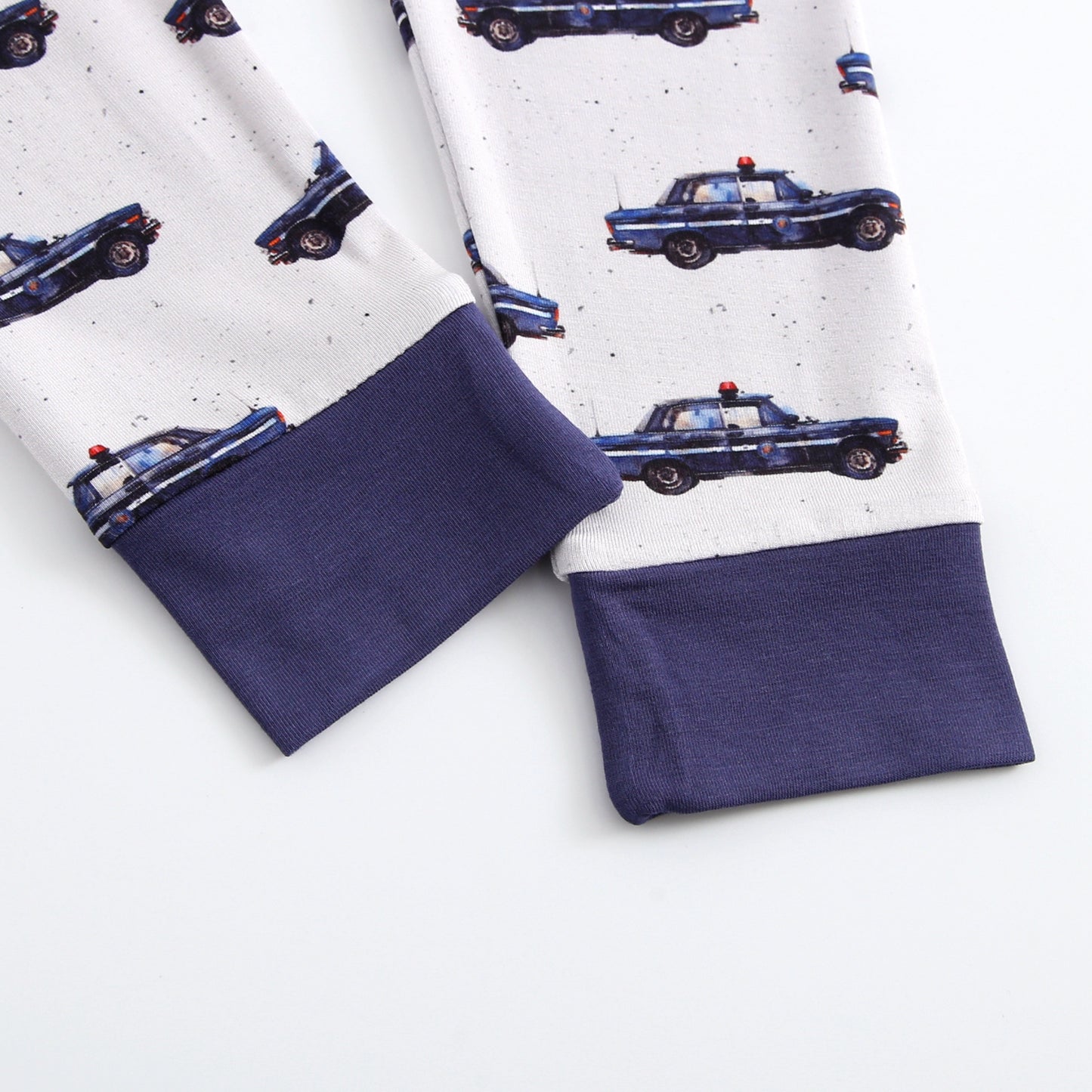 Vintage Police Car 2 Piece Pajamas