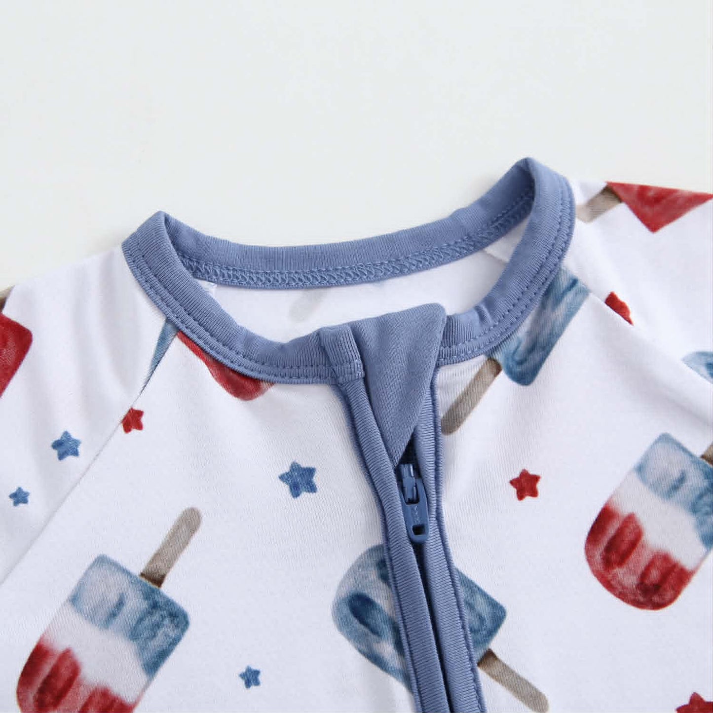 Patriotic Pops Zippered Sleepers