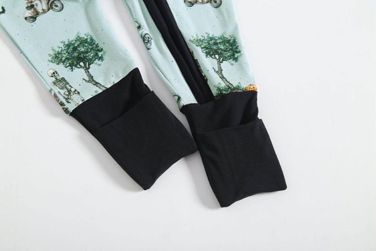Bone To Be Wild Zippered Sleepers