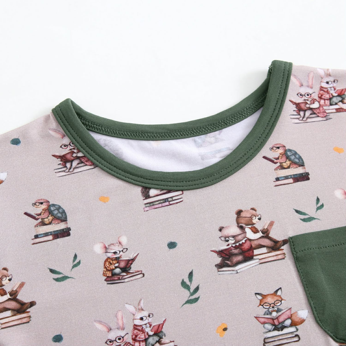 Forest Fables Pocket Short Sleeve T-Shirt
