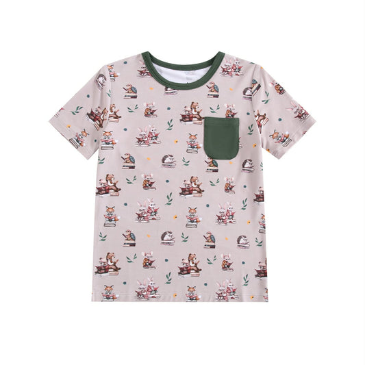 Forest Fables Pocket Short Sleeve T-Shirt